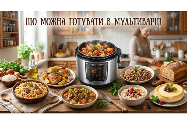 Що можна готувати в мультиварці?