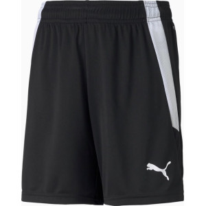 Шорти Puma teamLIGA Shorts Jr чорний, білий дитячий 152 см (704931-03)