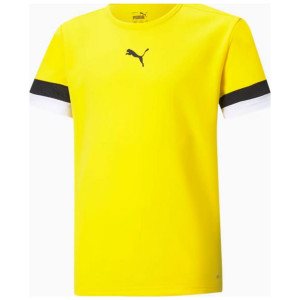 Футболка Puma teamRISE Jersey Jr жовтий дитячий 140 см (704938-07)