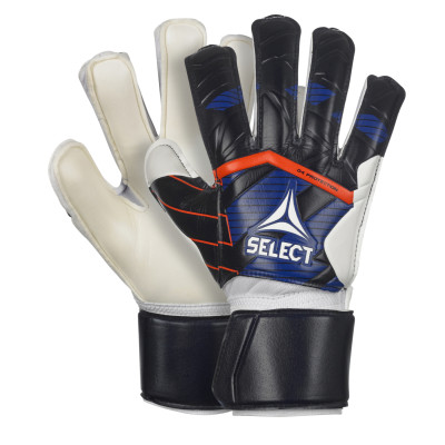 Рукавички воротарські Select GOALKEEPER GLOVES 04 PROTECTION v24 синій, білий Діт 7 (17 см)