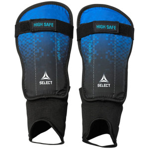 Щитки футбольні Select SHIN GUARD HIGH SAFE v23 синій, чорний Уні S (рост 134-152 см)