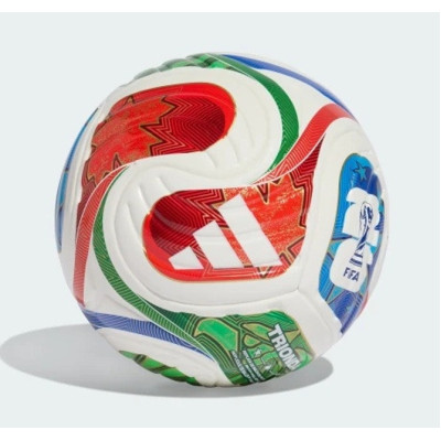 Мяч футбольный Adidas Trionda Mini World Cup 26 (размер 1) JD8034 яркий cувенирный мячик 15 см
