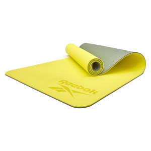 Двосторонній килимок для йоги Reebok Double Sided Yoga Mat зелений Уні 176 х 61 х 0,6 см