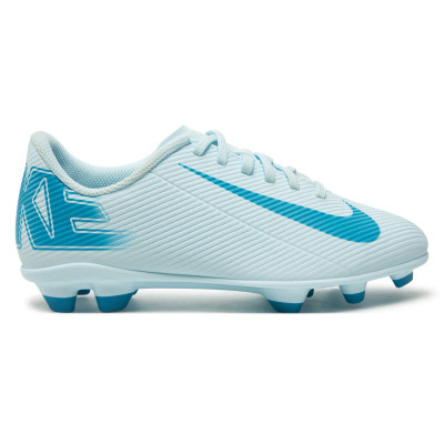 Бутси Nike JR VAPOR 16 CLUB FG/MG білий, блакитний Діт 34 (US 2.5Y)