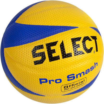 М'яч волейбольний Select Pro Smash Volley New жовто-синій Уні 5