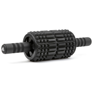 Ролик для фітнесу Adidas Foam Ab Roller чорний Уні 44 x 12,8 x 12,8 см