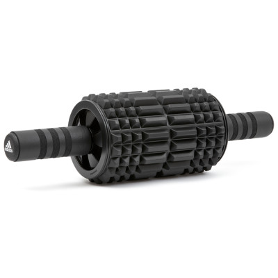 Ролик для фітнесу Adidas Foam Ab Roller чорний Уні 44 x 12,8 x 12,8 см