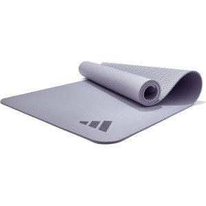 Килимок для йоги Adidas Premium Yoga Mat сірий 176 х 61 х 0,5 см (ADYG-10300SV)