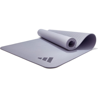 Килимок для йоги Adidas Premium Yoga Mat сірий 176 х 61 х 0,5 см (ADYG-10300SV)