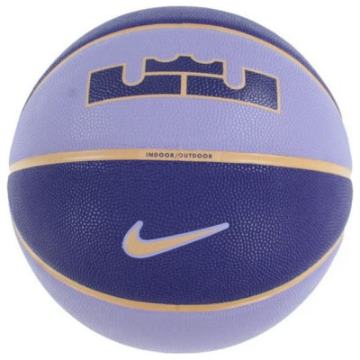 М'яч баскетбольний Nike ALL COURT 8P 2.0 L JAMES DEFLATED violet size 7 (N.100.4368.509.07)