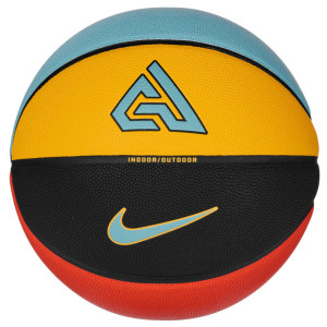 М'яч баскетбольний Nike ALL COURT 2.0 8P G ANTETOKOUNMPO DEFLATED black, yellow, blue, red size 7 (N.100.4138.824.07)