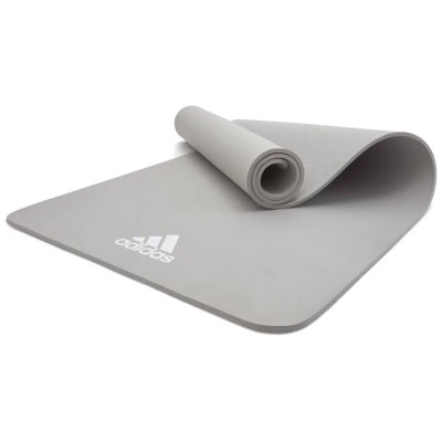 Килимок для йоги Adidas Yoga Mat сірий Уні 176 х 61 х 0,8 см