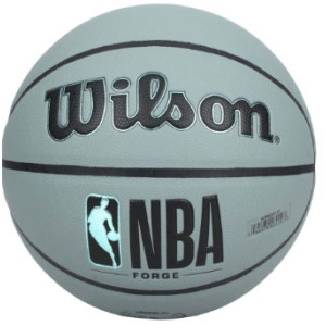 М'яч баскетбольний Wilson NBA FORGE BSKT BLUE grey size 5