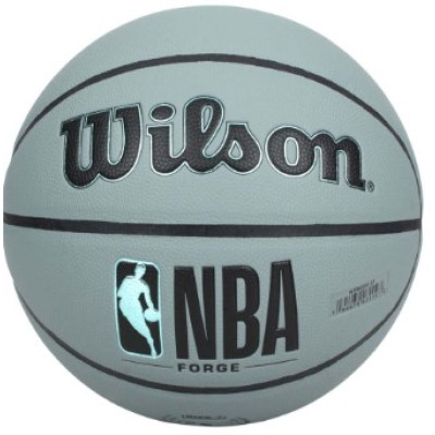 М'яч баскетбольний Wilson NBA FORGE BSKT BLUE grey size 5