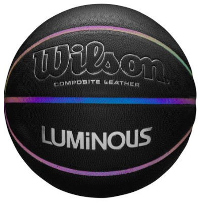 М'яч баскетбольний Wilson LUMINOUS BSKT IRIDESCENT black size 7