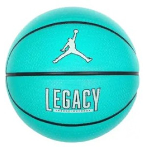 М'яч баскетбольний NIKE JORDAN LEGACY 2.0 8P DEFLATED HYPER JADE/BLACK/BARELY GREEN/BLACK size 7