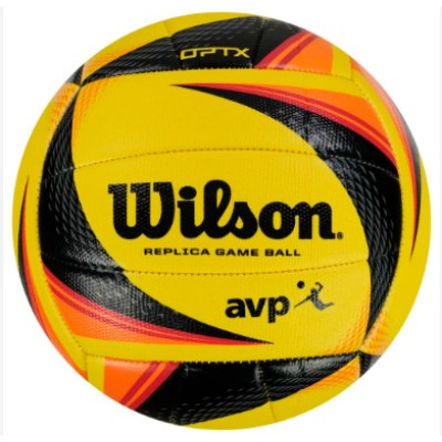 М'яч волейбольний Wilson OPTX AVP REPLICA YELLOW/BK/RD