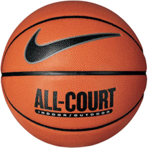 М'яч баскетбольний Nike EVERYDAY ALL COURT 8P DEFLATED AMBER/BLACK/METALLIC SILVER/BLACK size 6