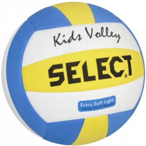 М'яч волейбольний Select KIDS VOLLEY NEW білий, жовтий, синій Уні 5