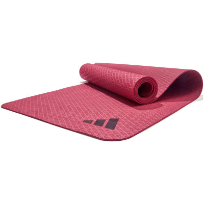 Килимок для йоги Adidas Yoga Mat бордовий Уні 176 х 61 х 0,4 см