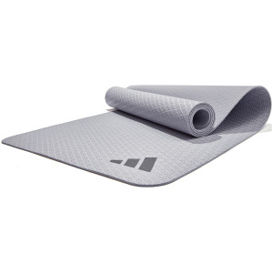 Килимок для йоги Adidas Yoga Mat сірий Уні 173 х 61 х 0,4 см