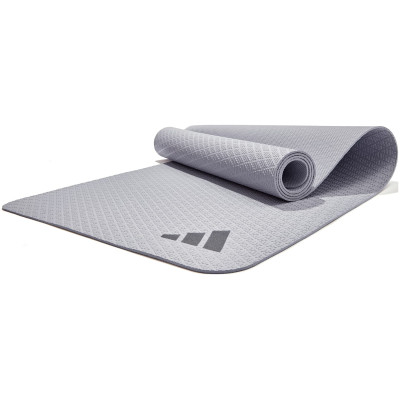 Килимок для йоги Adidas Yoga Mat сірий Уні 173 х 61 х 0,4 см