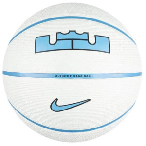 М'яч баскетбольний Nike PLAYGROUND 2.0 8P L JAMES DEFLATED PHANTOM/UNIVERSITY BLUE/BLAC size 7 (N.100.4372.086.07)