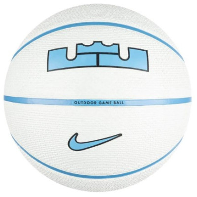 М'яч баскетбольний Nike PLAYGROUND 2.0 8P L JAMES DEFLATED PHANTOM/UNIVERSITY BLUE/BLAC size 7 (N.100.4372.086.07)
