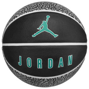 М'яч баскетбольний Nike JORDAN PLAYGROUND 2.0 8P DEFLATED BLACK/WHITE/WHITE/CLEAR JADE size 7 (J.100.8255.016.07)