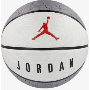 М'яч баскетбольний Nike JORDAN PLAYGROUND 2.0 8P DEFLATED CEMENT GREY/WHITE/BLACK/FIRE RED size 7