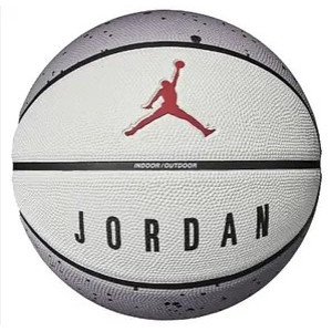 М'яч баскетбольний Nike JORDAN PLAYGROUND 2.0 8P DEFLATED CEMENT GREY/WHITE/BLACK/FIRE RED size 5
