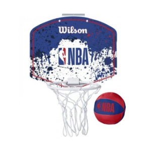 Набір баскетбольний Wilson NBA TEAM MINI HOOP NBA RWB