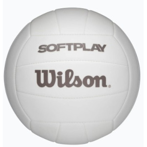 М'яч волейбольний Wilson SOFT PLAY White OF