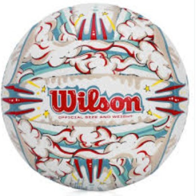 М'яч волейбольний Wilson GRAFFITI PEACE VB White/Blue OF