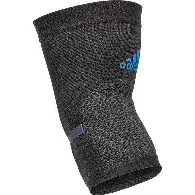 Фіксатор ліктя Adidas Performance Elbow Support чорний, синій Уні M