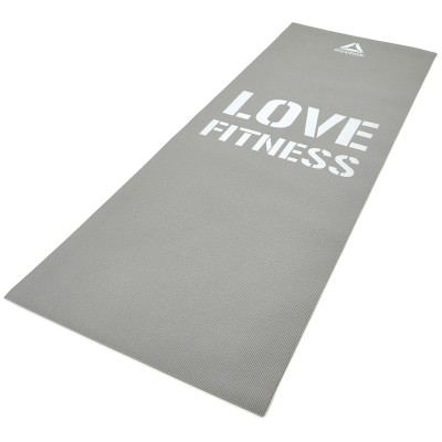 Килимок для фітнесу Reebok Fitness Mat сірий Уні 173 х 61 х 0,4 см