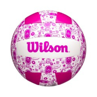 М'яч волейбольний Wilson STAMP VB Purple/White OF size 5