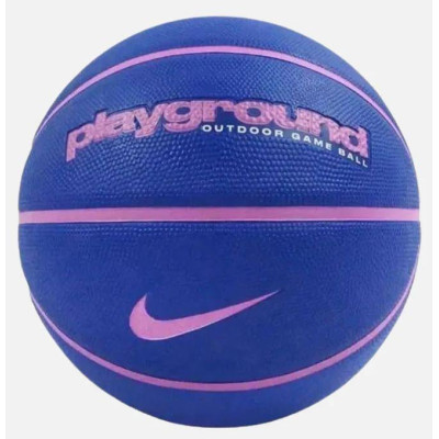 М'яч баскетбольний Nike EVERYDAY PLAYGROUND 8P GRAPHIC DEFLATED blue/pink size 7 (N.100.4371.429.07)