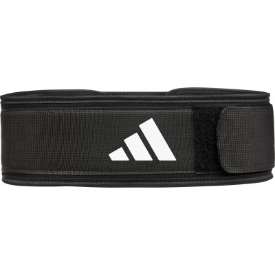 Пояс для важкої атлетики Adidas Essential Weightlifting Belt чорний M (82,5-92 см)