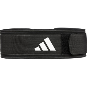 Пояс для важкої атлетики Adidas Essential Weightlifting Belt чорний S (72,4 - 85 см) (ADGB-12253-NL)