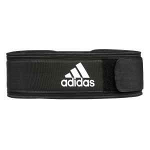Пояс для важкої атлетики Adidas Essential Weightlifting Belt чорний Уні XS (62-75 см)