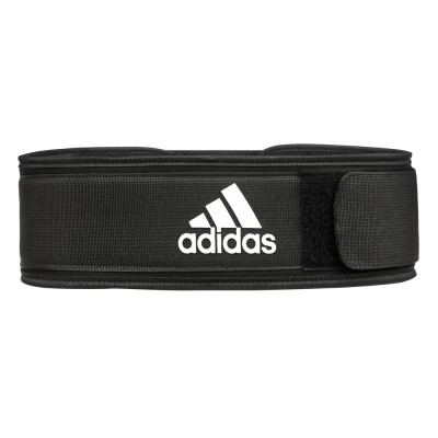 Пояс для важкої атлетики Adidas Essential Weightlifting Belt чорний Уні XS (62-75 см)