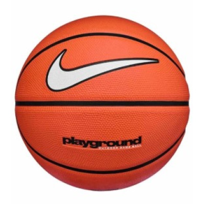 М'яч баскетбольний Nike EVERYDAY PLAYGROUND 8P DEFLATED AMBER/BLACK/WHITE size 7