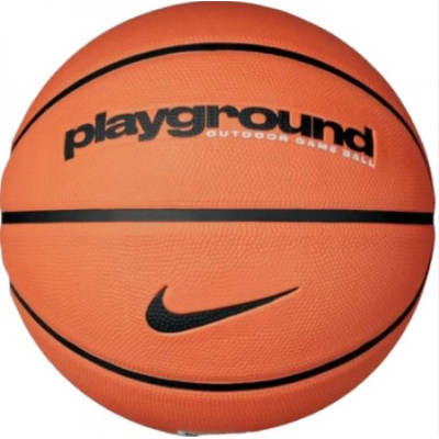 М'яч баскетбольний Nike EVERYDAY PLAYGROUND 8P DEFLATED AMBER/BLACK/BLACK size 7