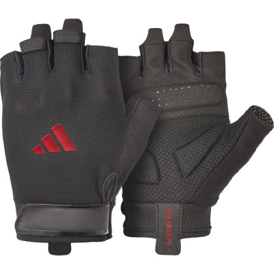 Рукавички для тренінгу Adidas Essential Training Gloves чорний, червоний L