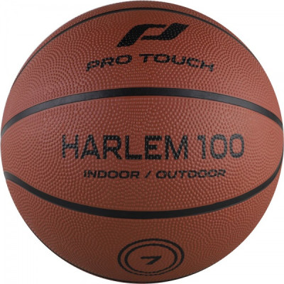 М'яч баскетбольний PRO TOUCH Harlem 100 коричневий, чорний Уні 7