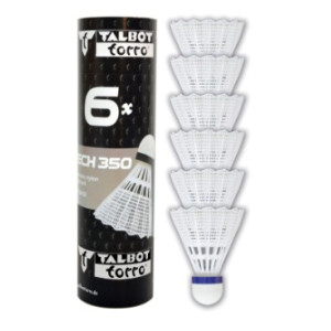 Волани Talbot Tech 350 Shuttle white, MEDIUM 6шт. (479102)