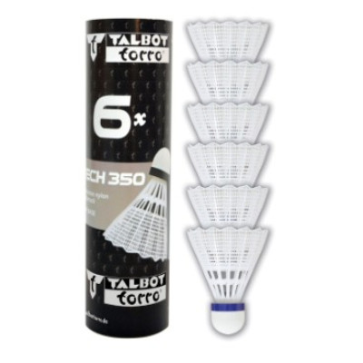 Волани Talbot Tech 350 Shuttle white, MEDIUM 6шт. (479102)