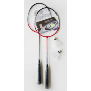 Набір для бадмінтону Flash Badminton racket set B-121 (2ракетки+2волана+ чохол прозорий) (B-121)