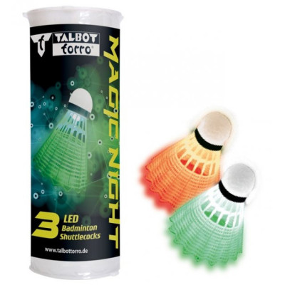 Волани Talbot Shuttlecock Magic Night LED 3шт.